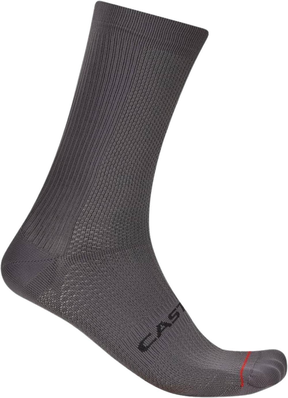 Castelli Espresso 18 Sock in Smoky Gray - Image 1 of 1