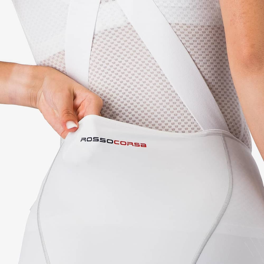 Castelli Free Aero Race S Womens Bibshort in White - Image 5 of 6