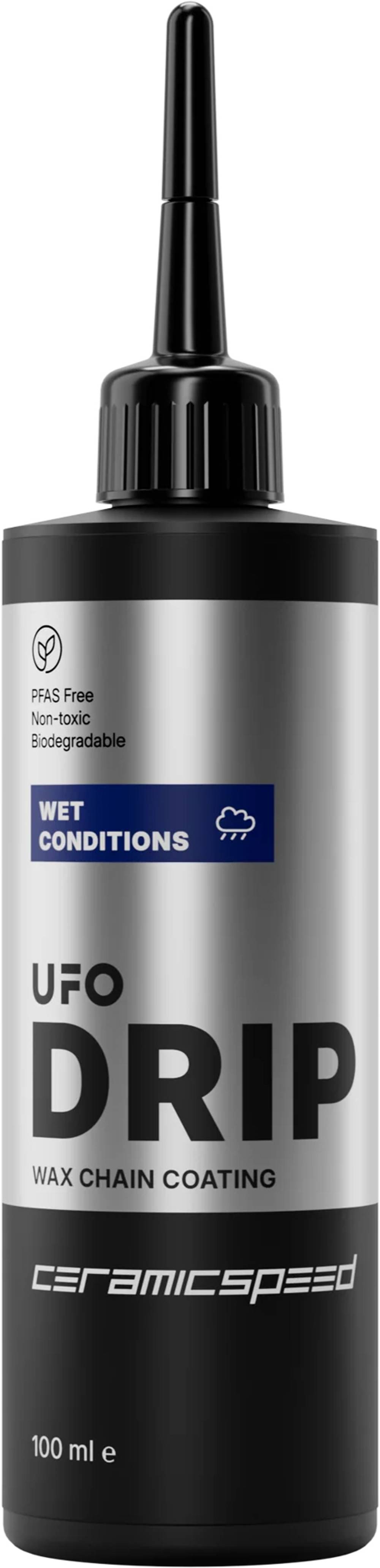 Ceramicspeed Ceramicspeed | Ufo Drip Wet Conditions Chain Lube Wet Conditions 100 Ml - $27.00 at Jenson USA