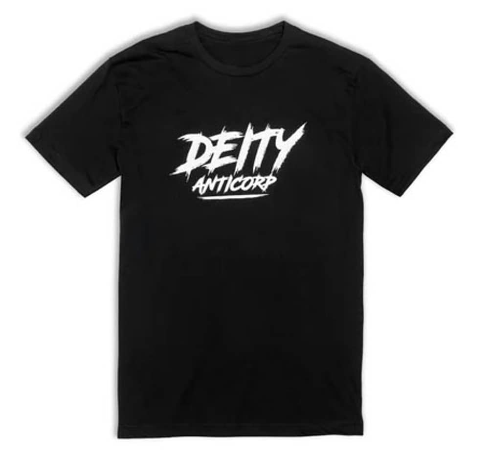 Deity Slasher Tee in Black - Image 1 of 1