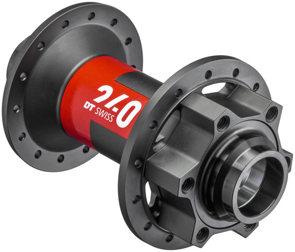 DT Swiss 240 J-Bend MTB Front Hub in Black - Image 1 of 1
