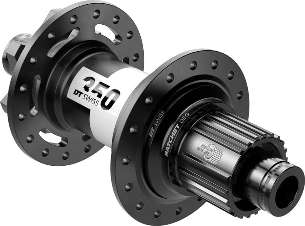 DT Swiss 350 DEG J-Bend MTB Rear Hub in Black - Image 1 of 1