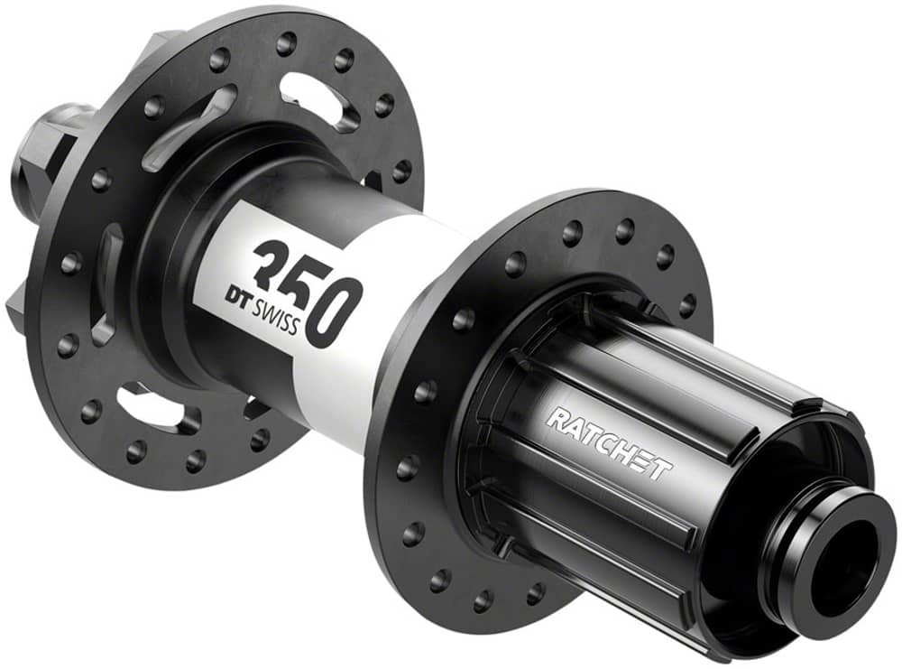 DT Swiss 350 J-Bend MTB Rear Hub in Black - Image 1 of 1