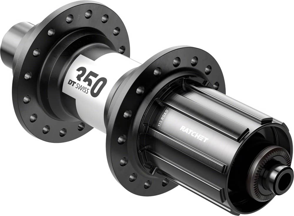 DT Swiss 350 J-Bend Road Rear Hub in Black - Image 1 of 1