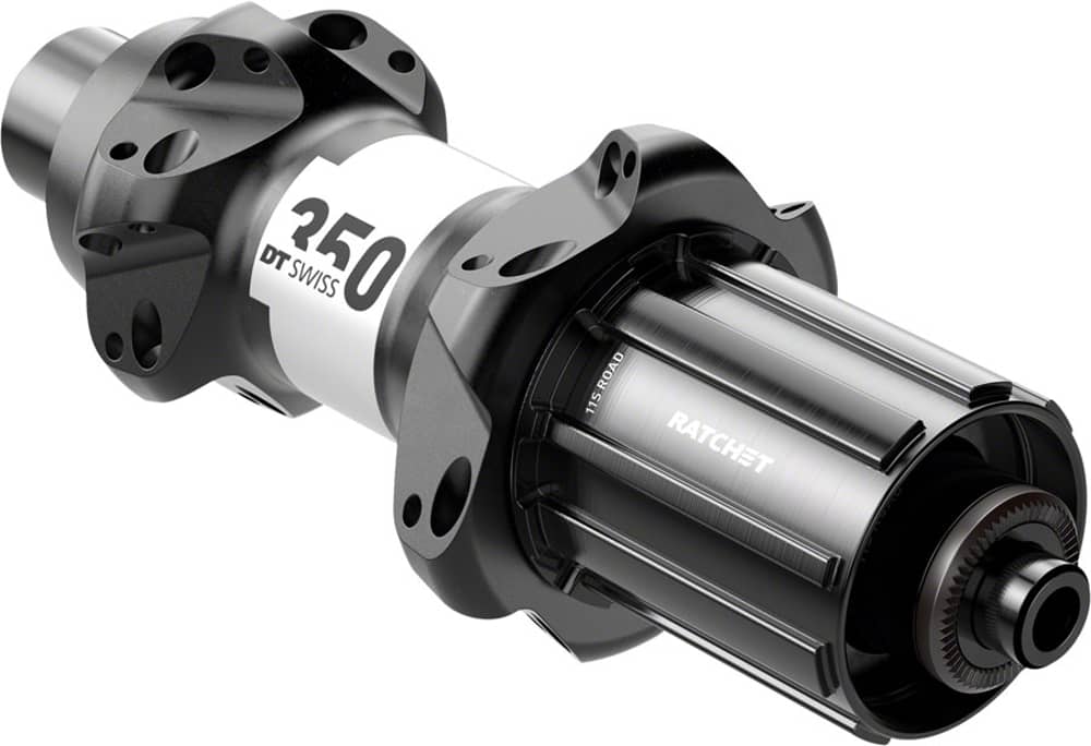 DT Swiss 350 Straightpull Road Rear Hub in Black - Image 1 of 1