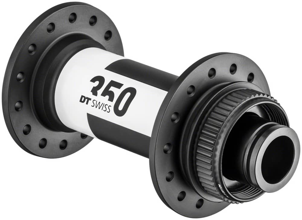 DT Swiss 350 J-Bend MTB Front Hub in Black - Image 1 of 1