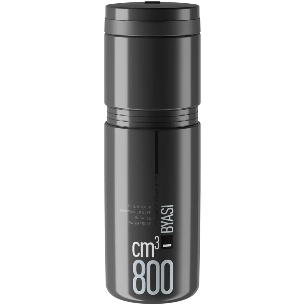 Elite Byasi Bottle Cage Storage Keg .8 L in Dark Gray - Image 1 of 1