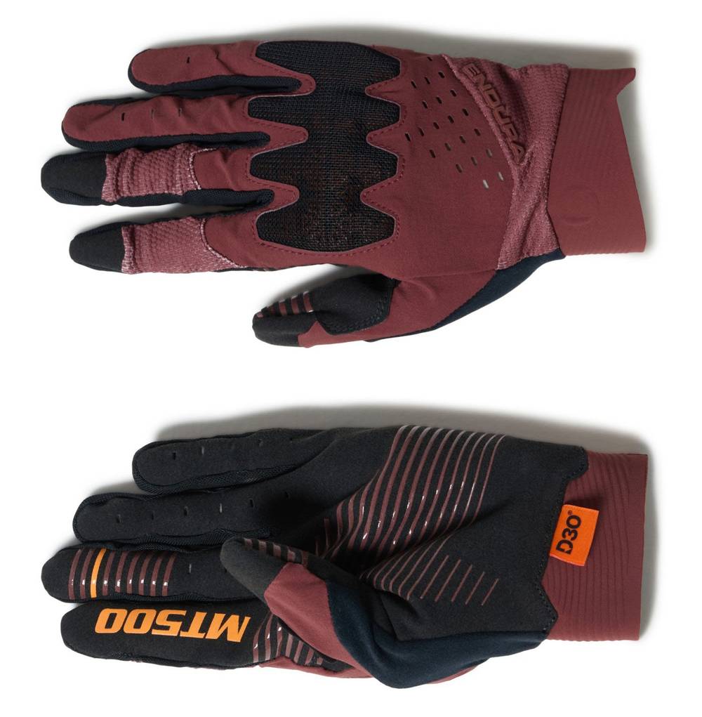 Endura MT500 D30 Glove II in End Mahogany - Image 2 of 2