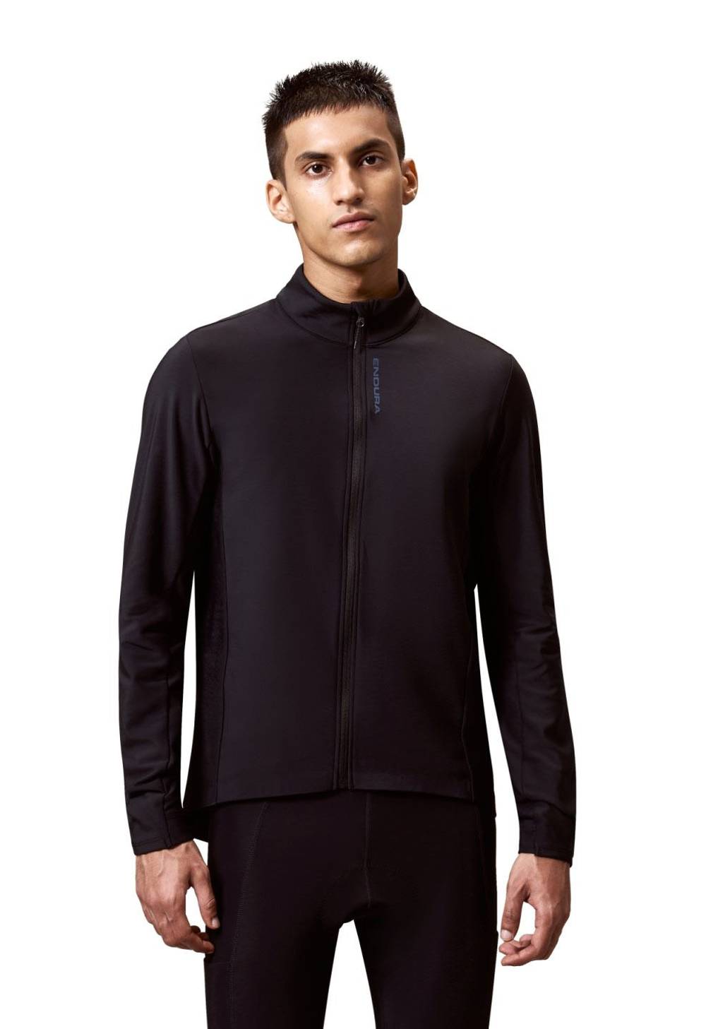 Endura Men's Loop Ride L/S Jersey in Black - Image 1 of 3