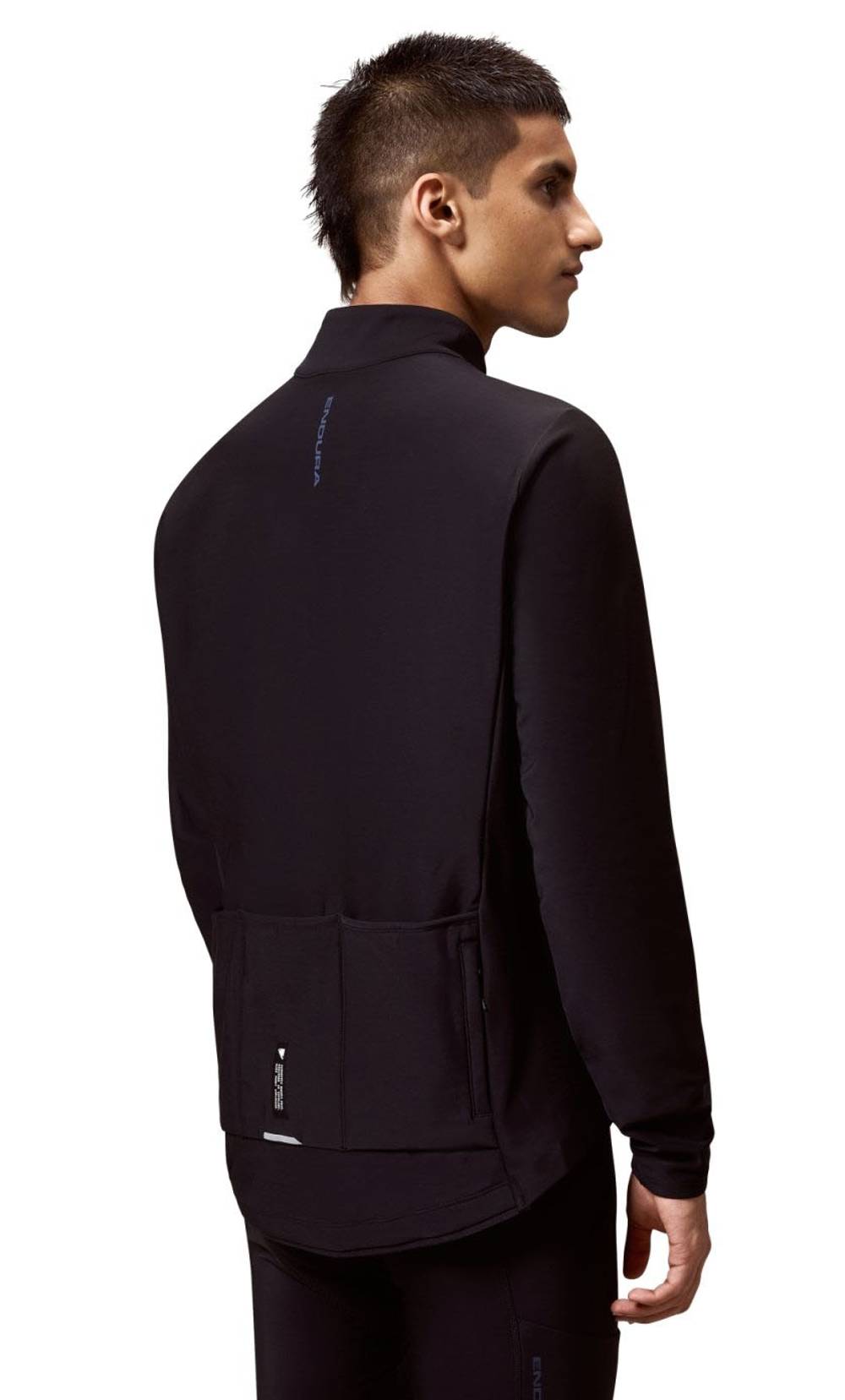 Endura Men's Loop Ride L/S Jersey in Black - Image 2 of 3