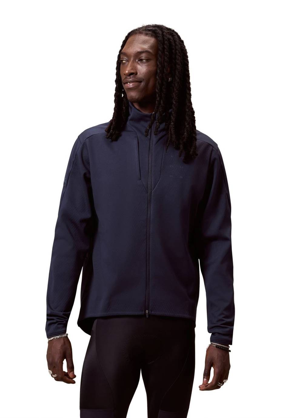 Endura Men's AllTrack Race Wind Jacket in Midnight/Navy - Image 1 of 4