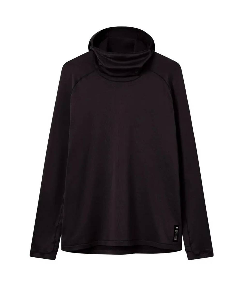 Endura Men's AllTrack Roam Scuba Hoodie Fleece in Black - Image 1 of 5