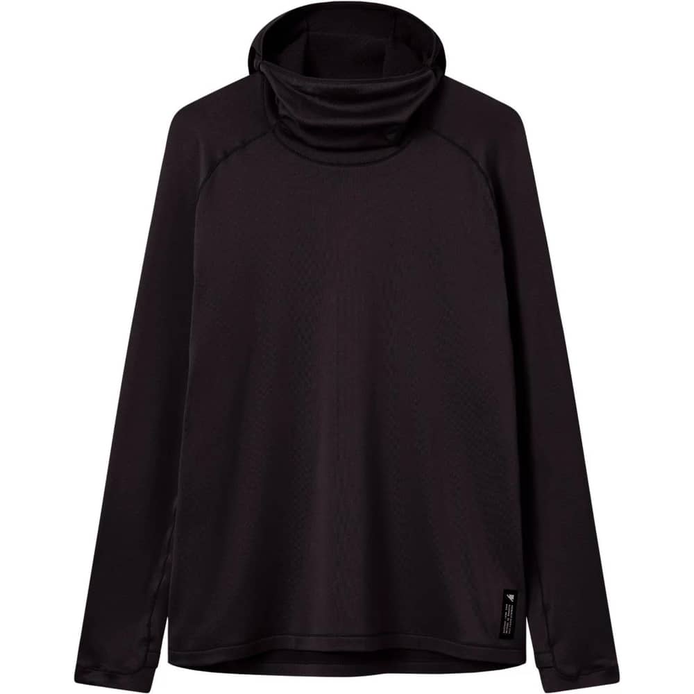 Endura Men's AllTrack Roam Scuba Hoodie Fleece in Black - Image 2 of 5
