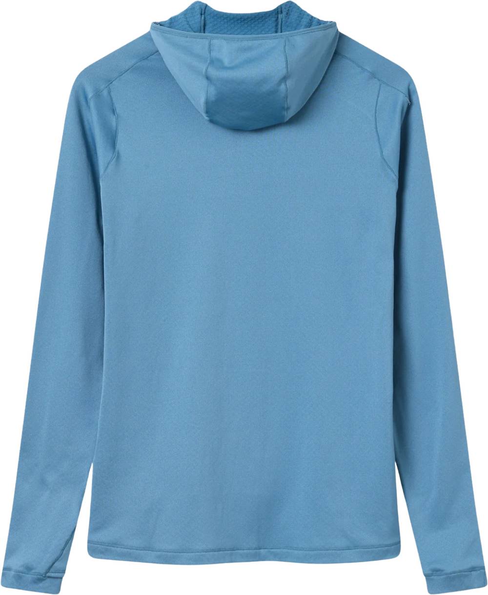 Endura Women's AllTrack Roam Scuba Hoodie Fleece in Storm Blue - Image 2 of 2