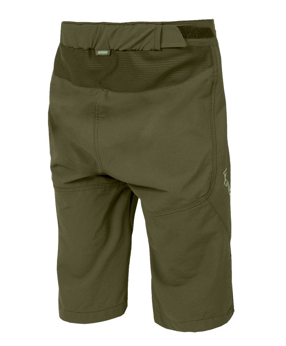 Endura Kids MT500JR Burner Short in Olive Green - Image 2 of 2