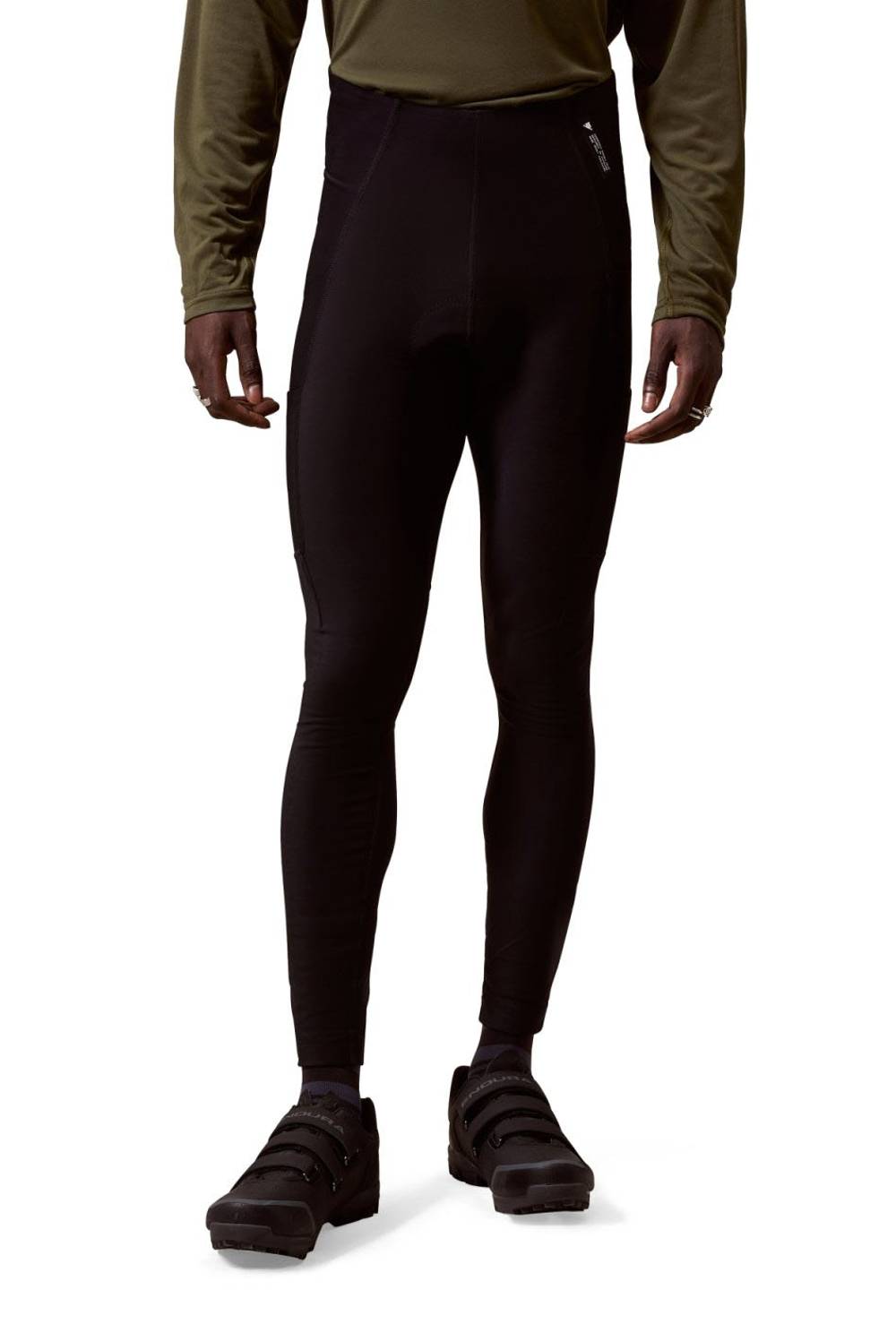 Endura Men's Loop Ride Thermal Tight in Black - Image 3 of 4