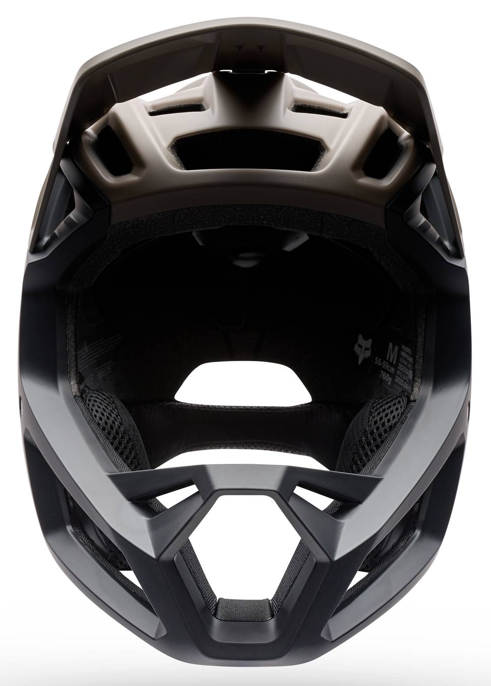 Fox Youth Proframe Solid Helmet in Nutmeg - Image 3 of 7