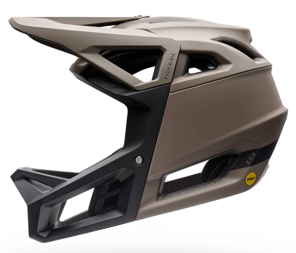 Fox Proframe Solid Helmet in Nutmeg - Image 4 of 7
