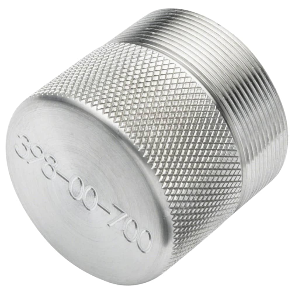 Fox Internal Spool Valve Compressor Knob in Silver - Image 1 of 1
