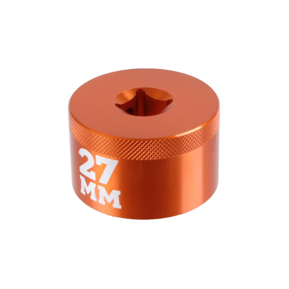 FOX Fork Topcap Socket in Anodized Orange - Image 1 of 2