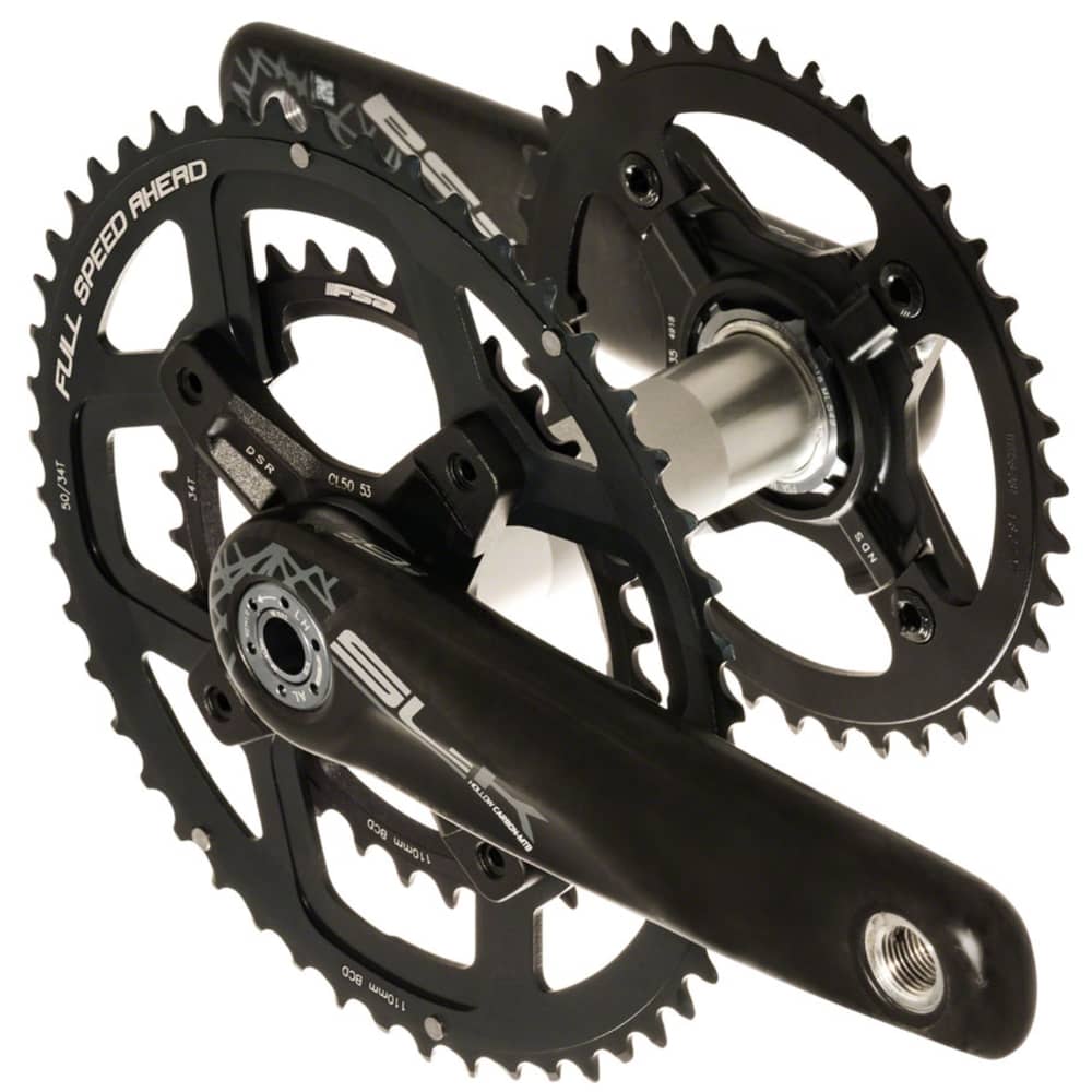 FSA SL-K Light BB392 Tandem Crankset in Black - Image 1 of 1