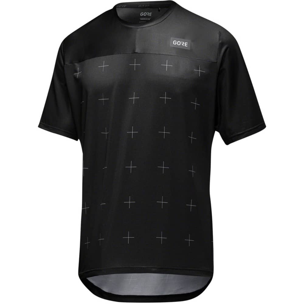 Gorewear Trail KPR Daily Short Sleeve Jersey in Black - Image 1 of 3