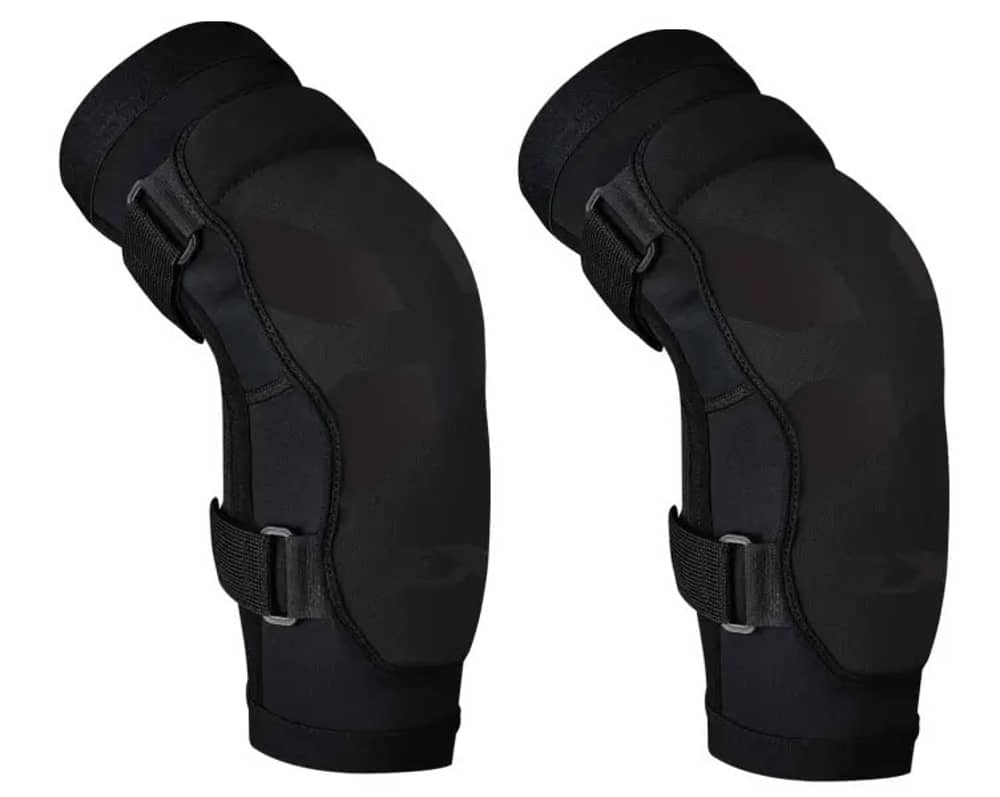 iXS Carve 2.0 Elbow Guards in Double Black - Image 1 of 2