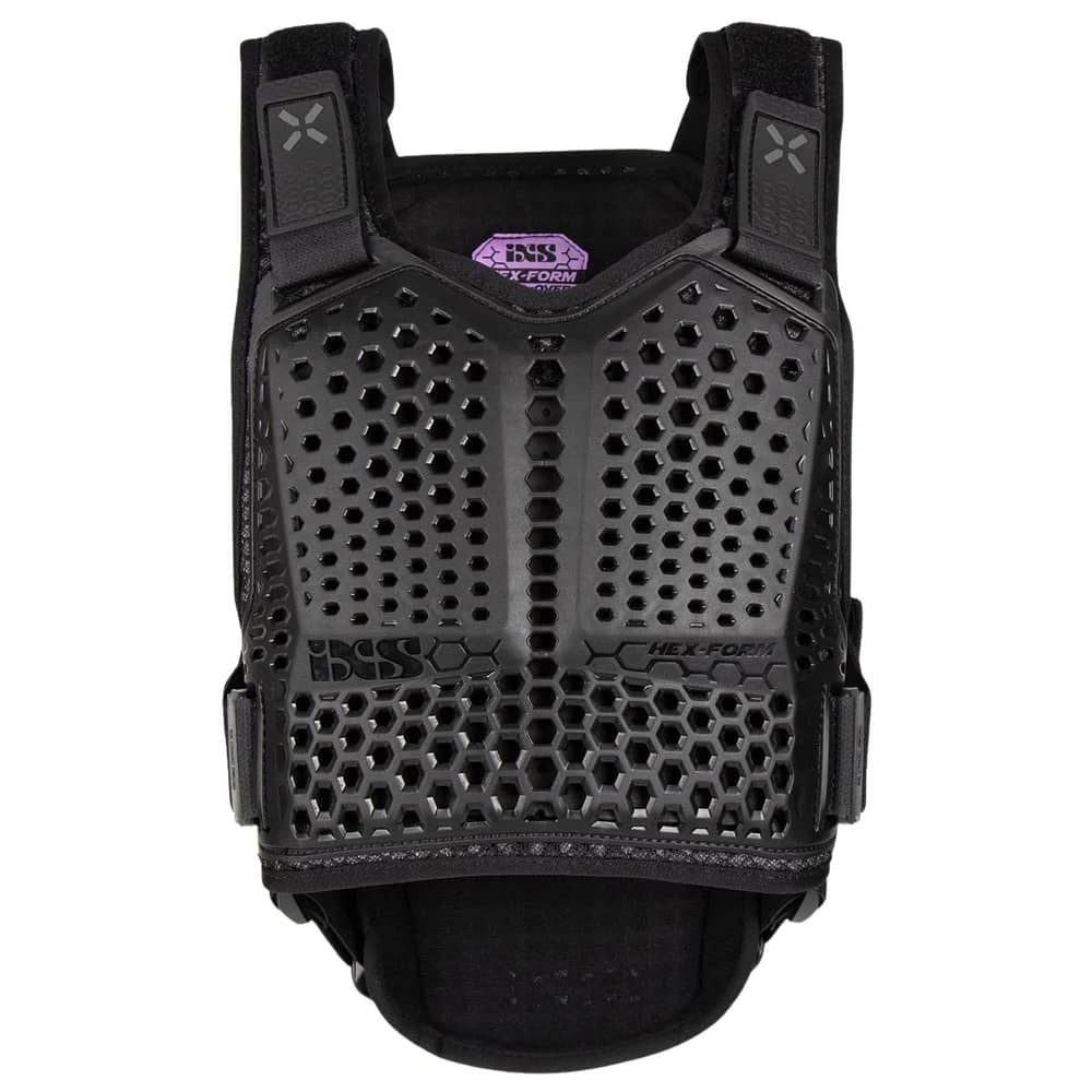 iXS Hex Youth Chest Protectors in Black - Image 2 of 5