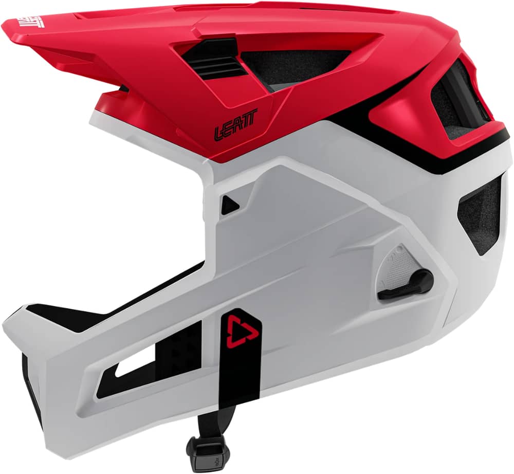 Leatt Helmet MTB Enduro 4.0 in Red/White - Image 4 of 5