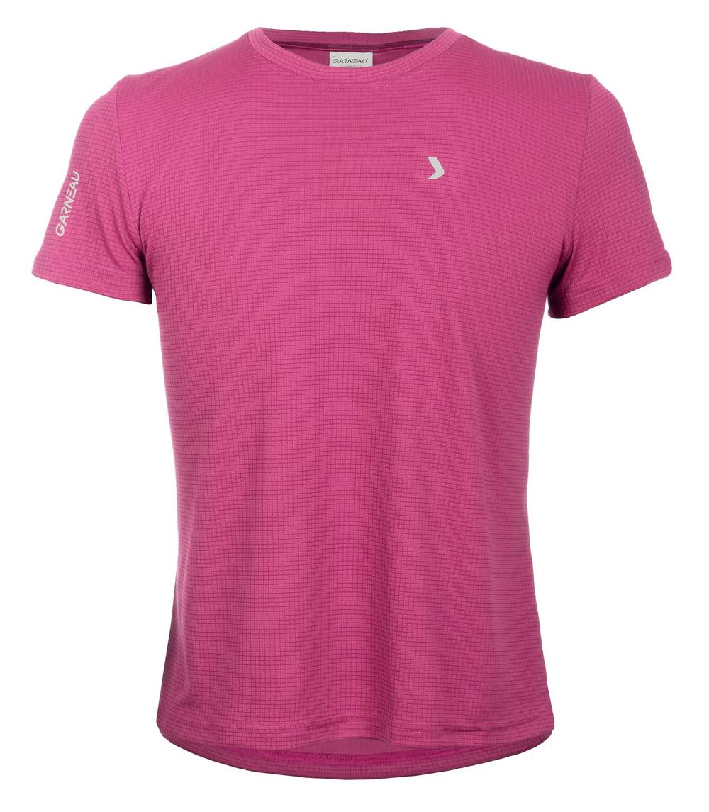 Louis Garneau | Junior Team-T Shirt Men's | Size Junior Extra Small In Wild Dark Pink