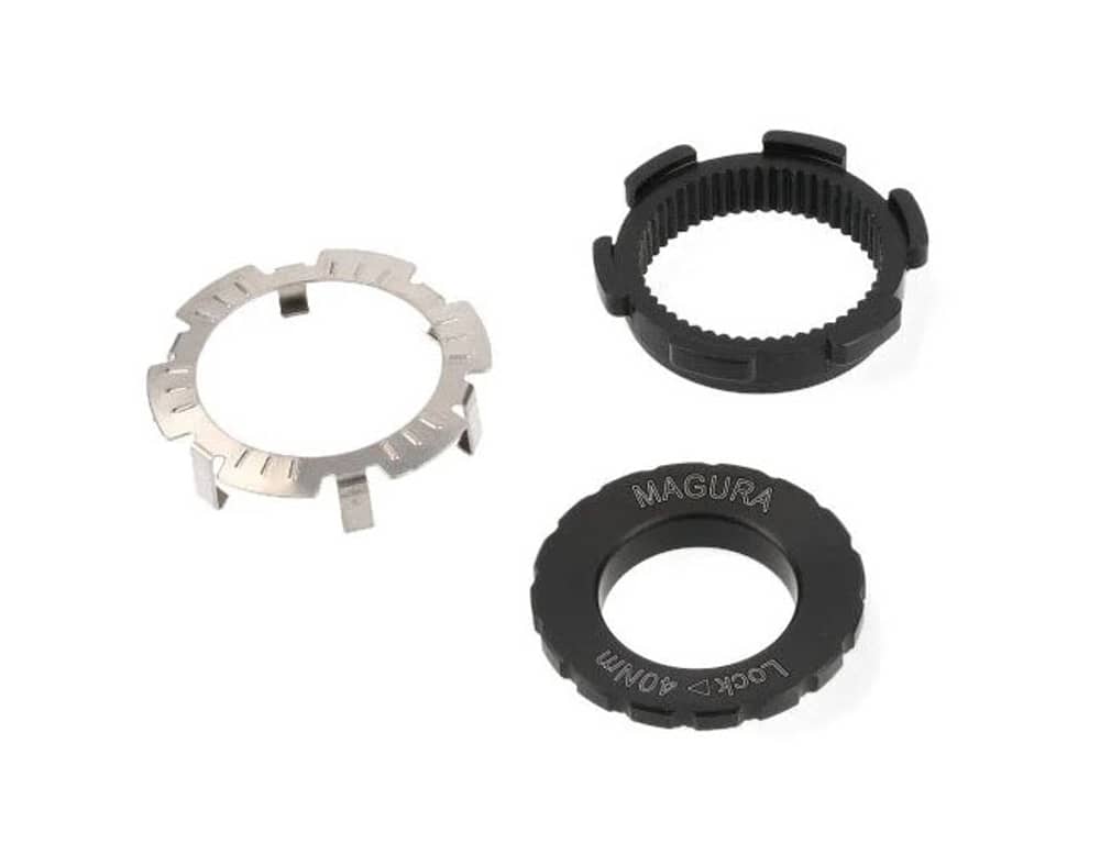 Magura 6-Bolt to Centerlock Adapters in Silver/Black - Image 2 of 2