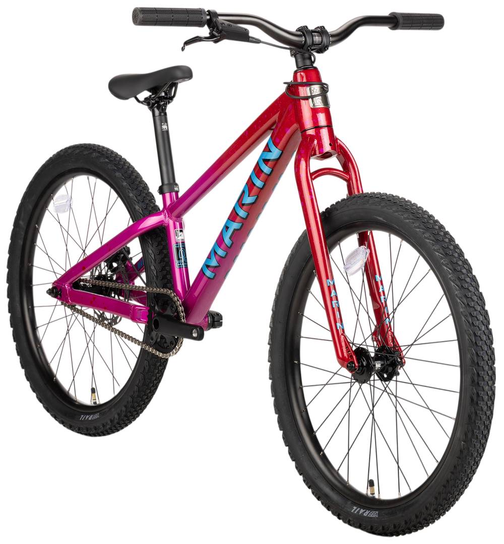 Marin Alcatraz JR 24" Bike in Red/Pink Fade - Image 3 of 5