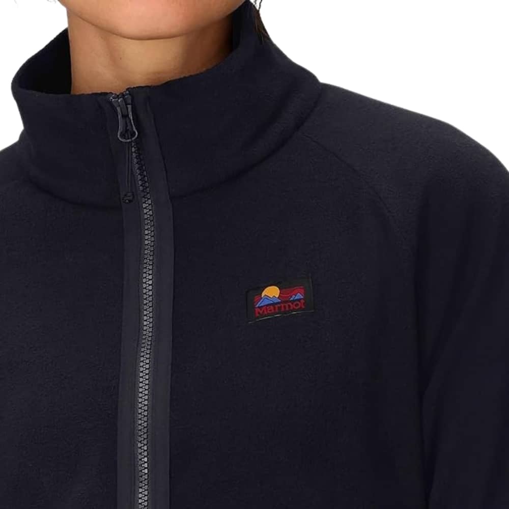 Marmot Women's Upward Fleece Jacket in Black - Image 3 of 3