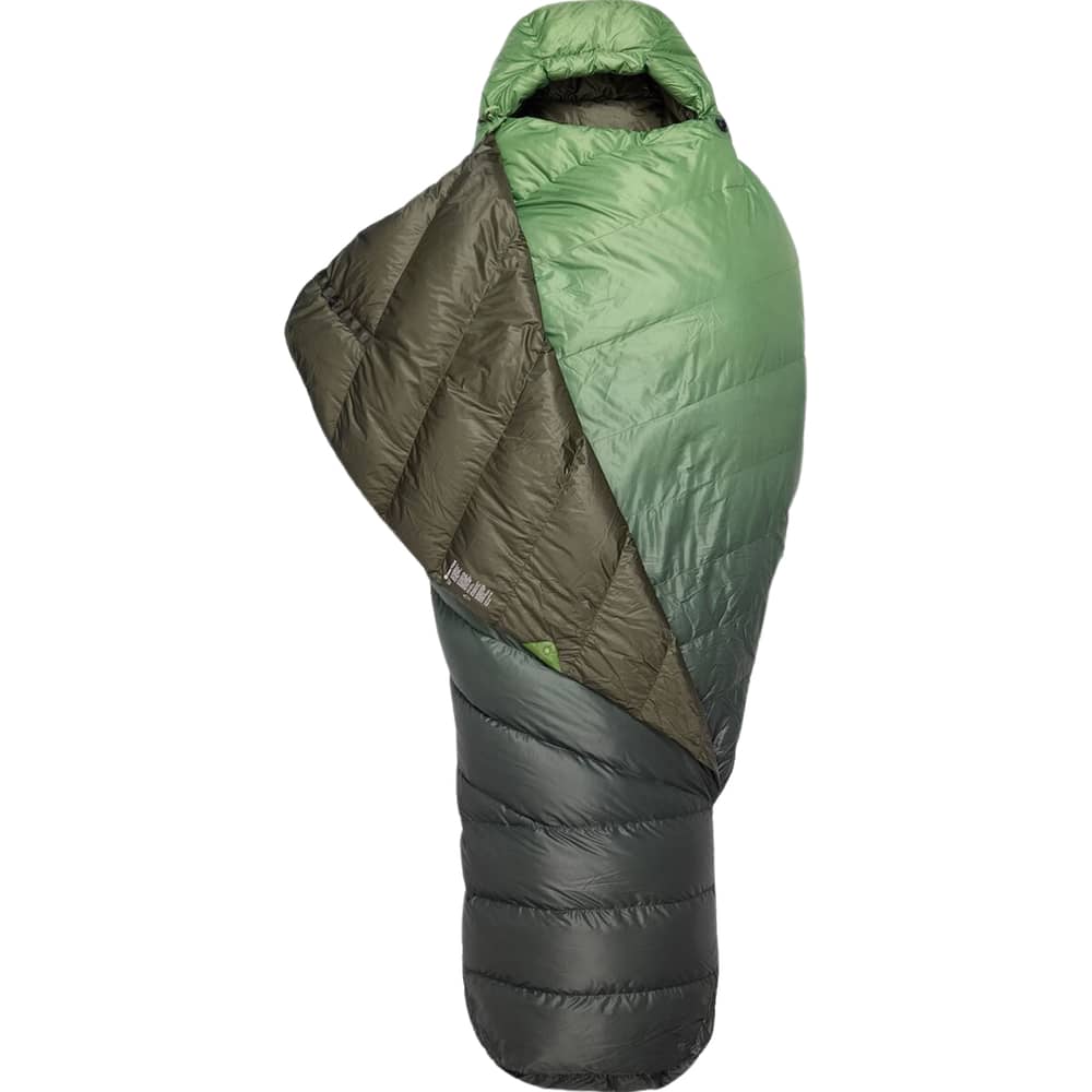 Marmot Wraptor 30 Down Long Sleeping Bag in Grasshopper/Nori - Image 3 of 6