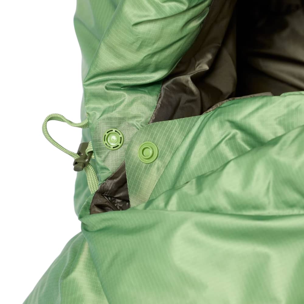 Marmot Wraptor 30 Down Long Sleeping Bag in Grasshopper/Nori - Image 6 of 6