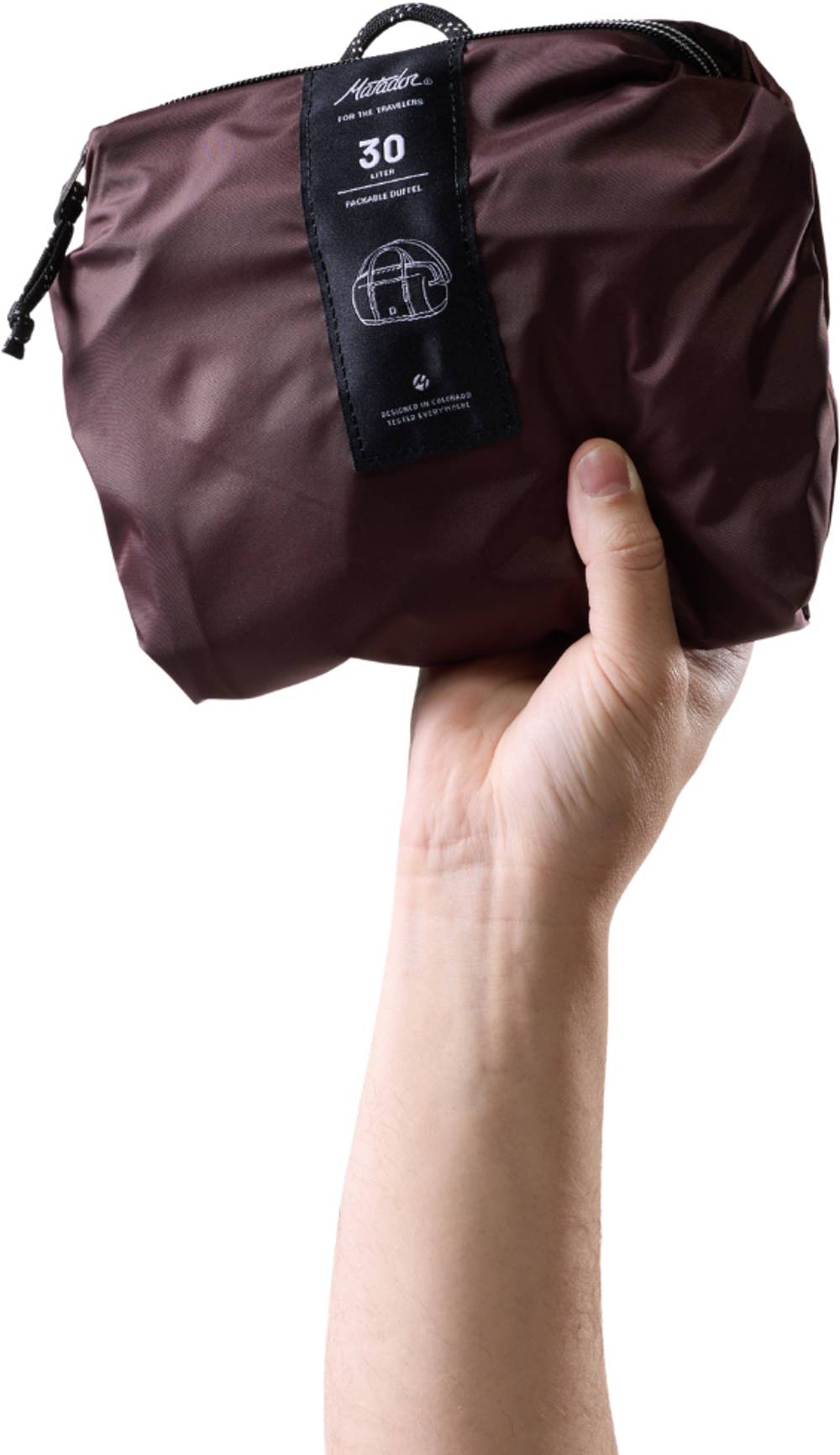 Matador 30L Packable Duffel in Garnet - Image 3 of 3