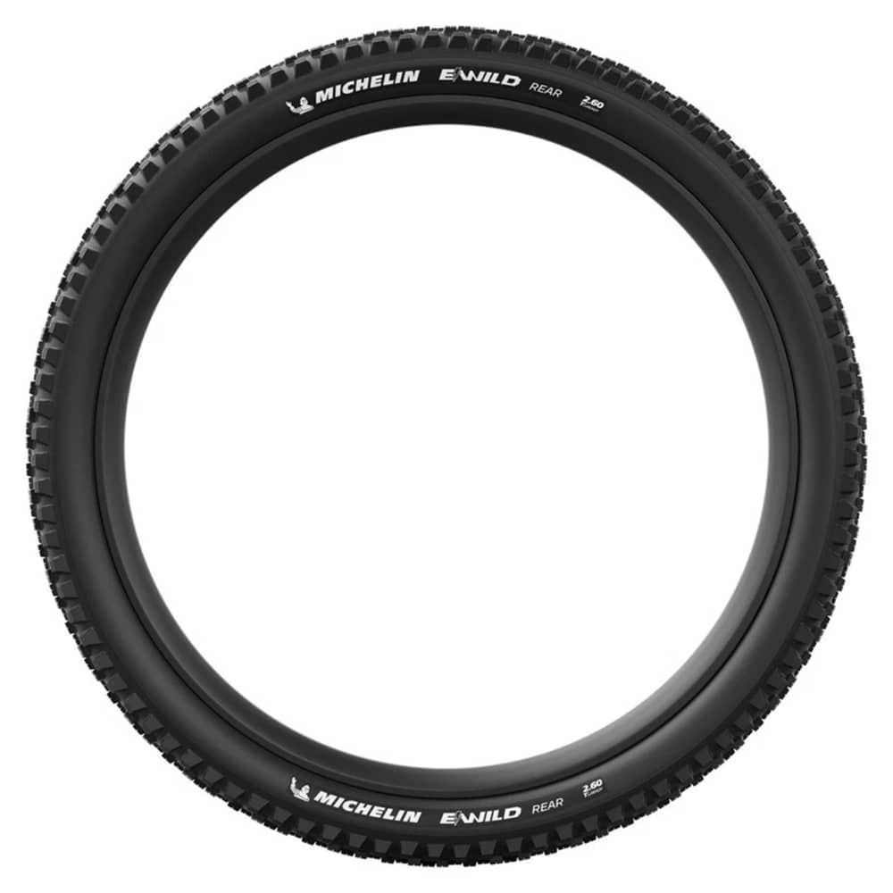 Michelin E-Wild Rear Performance Line 29" Tire in Black/Black - Image 4 of 6