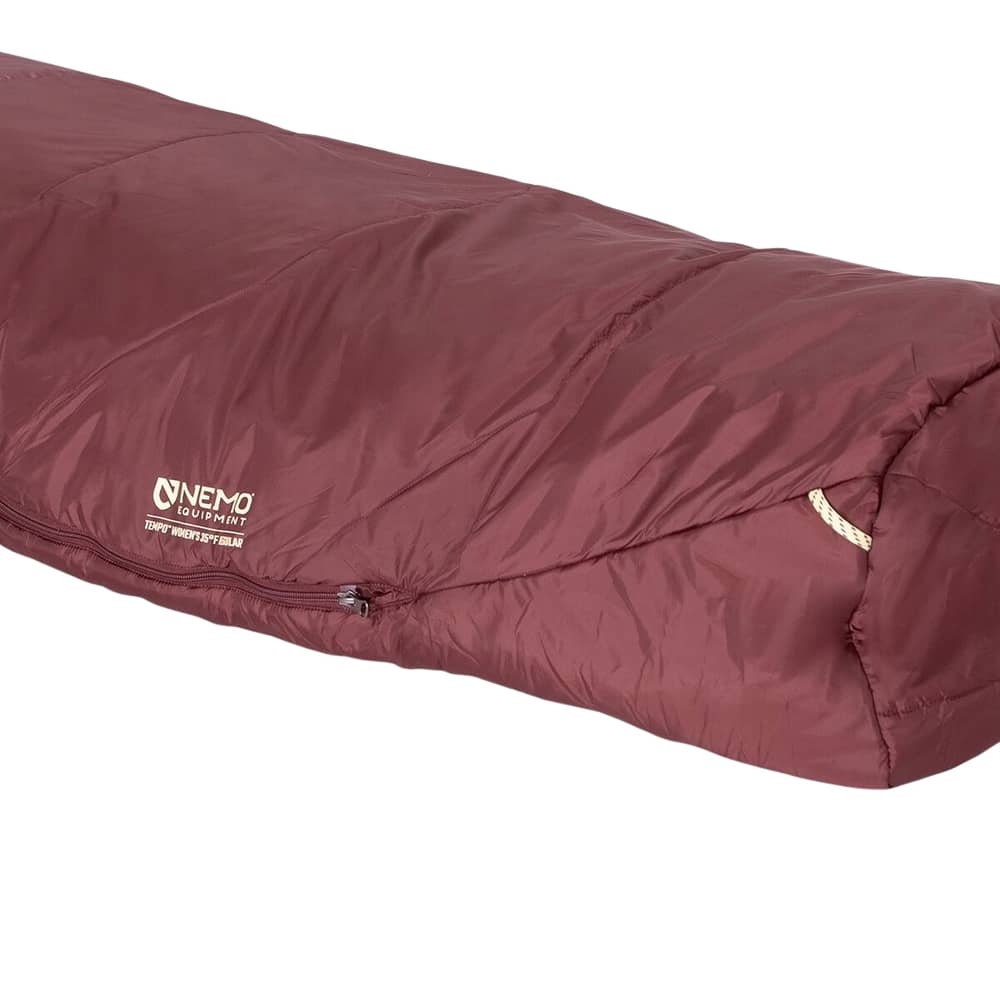 Nemo Tempo Womens 35 Endless Promise Sleeping Bag in Chocolate/Rose - Image 2 of 5
