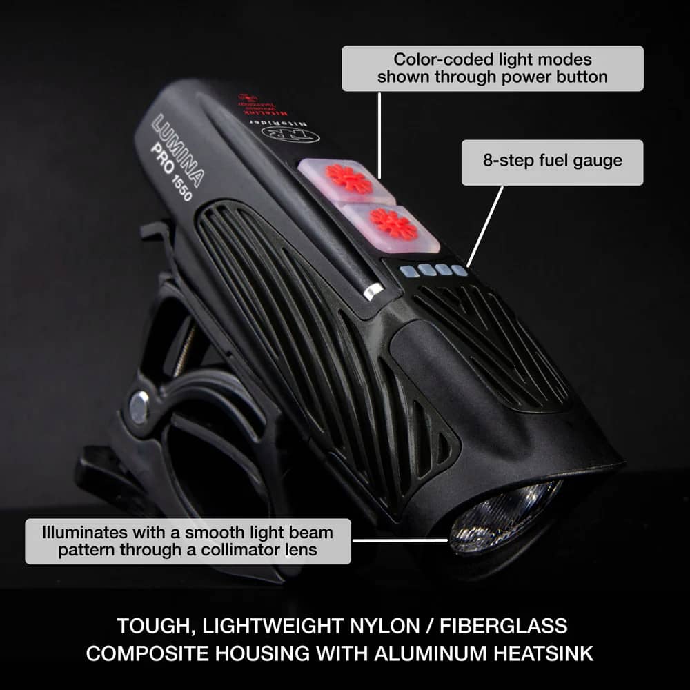 Niterider Lumina Pro 1550 NiteLink in Black - Image 4 of 5