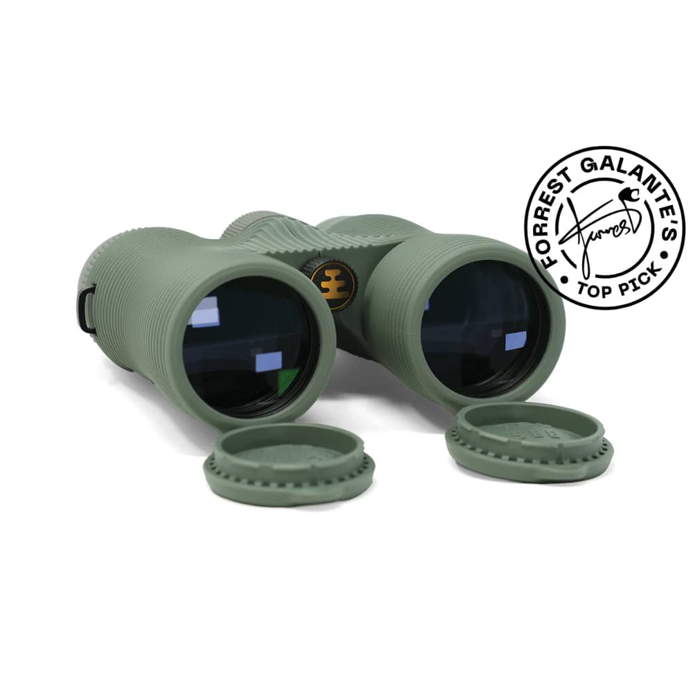 Nocs Provisions Field Issue 10x42 Waterproof Binoculars in Sage Green - Image 1 of 5