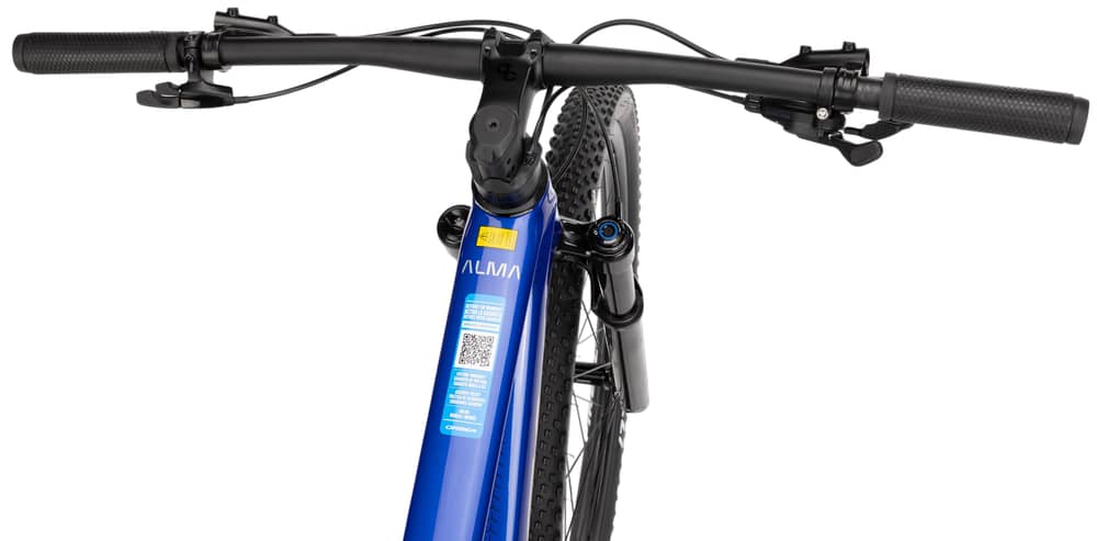 Orbea ALMA M30 Bike 2026 in Gloss Cobalt Blue/Matt Carbon Raw - Image 5 of 5