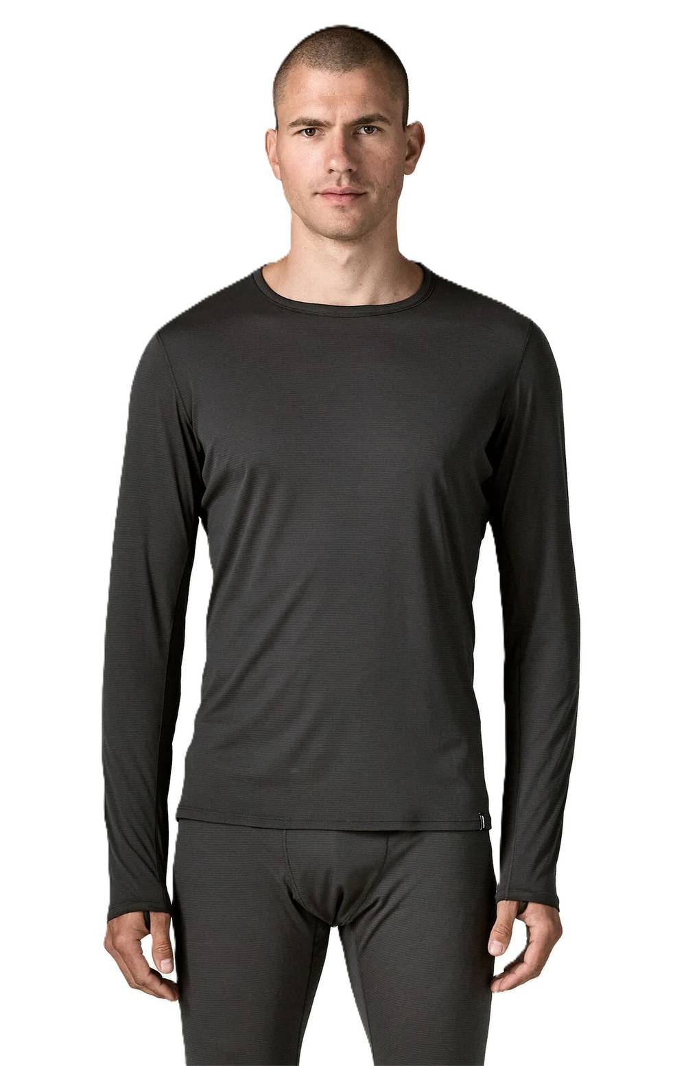 Patagonia Men's Capilene Lightweight Crewneck in Black - Image 2 of 3