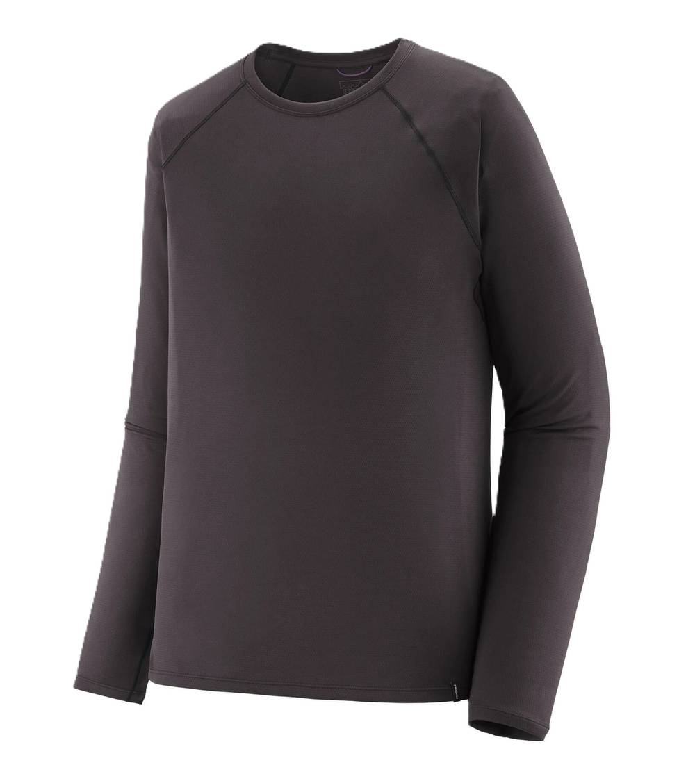 Patagonia Men's Capilene Midweight Crew in Ink Black - Image 1 of 3
