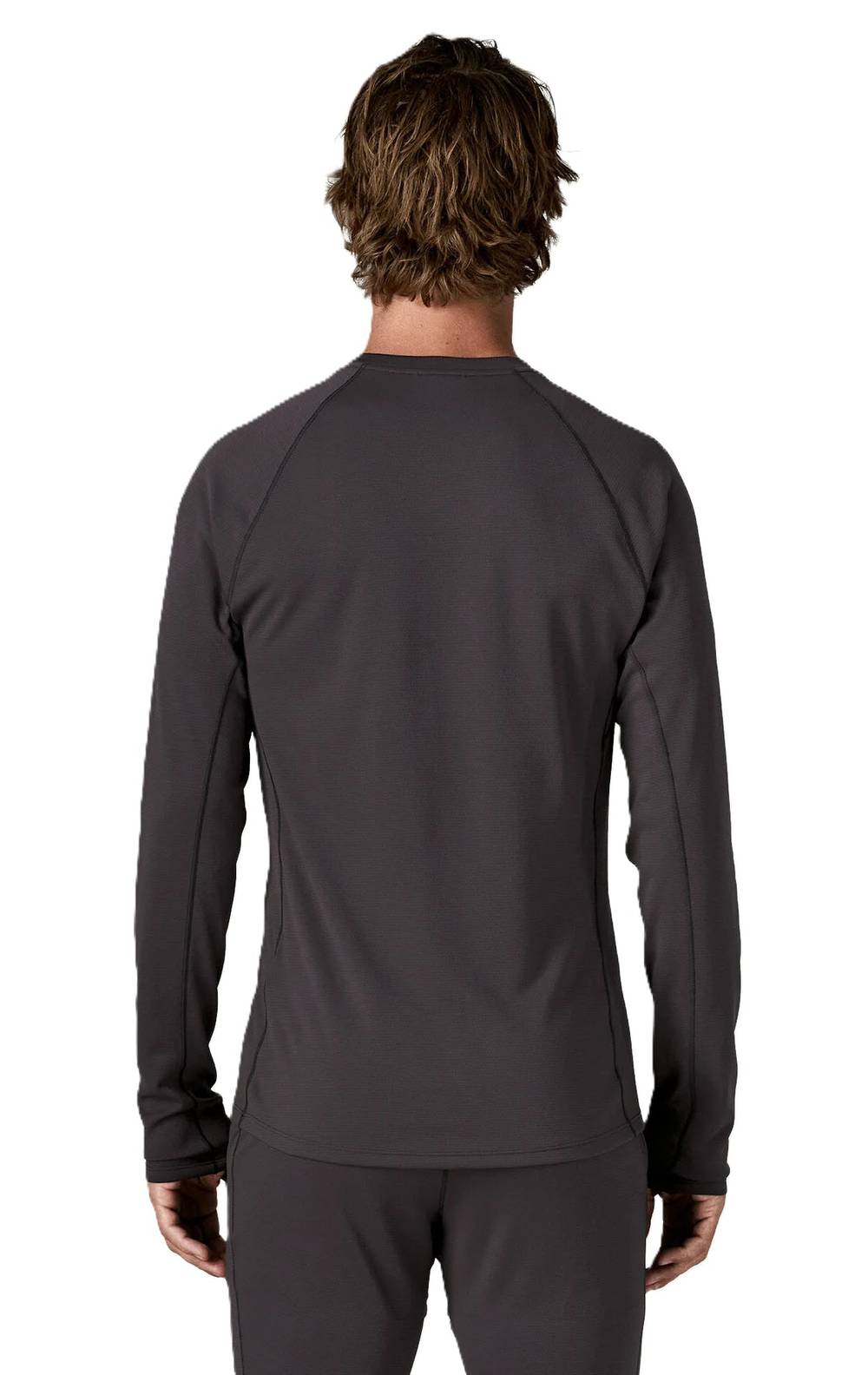 Patagonia Men's Capilene Midweight Crew in Ink Black - Image 3 of 3