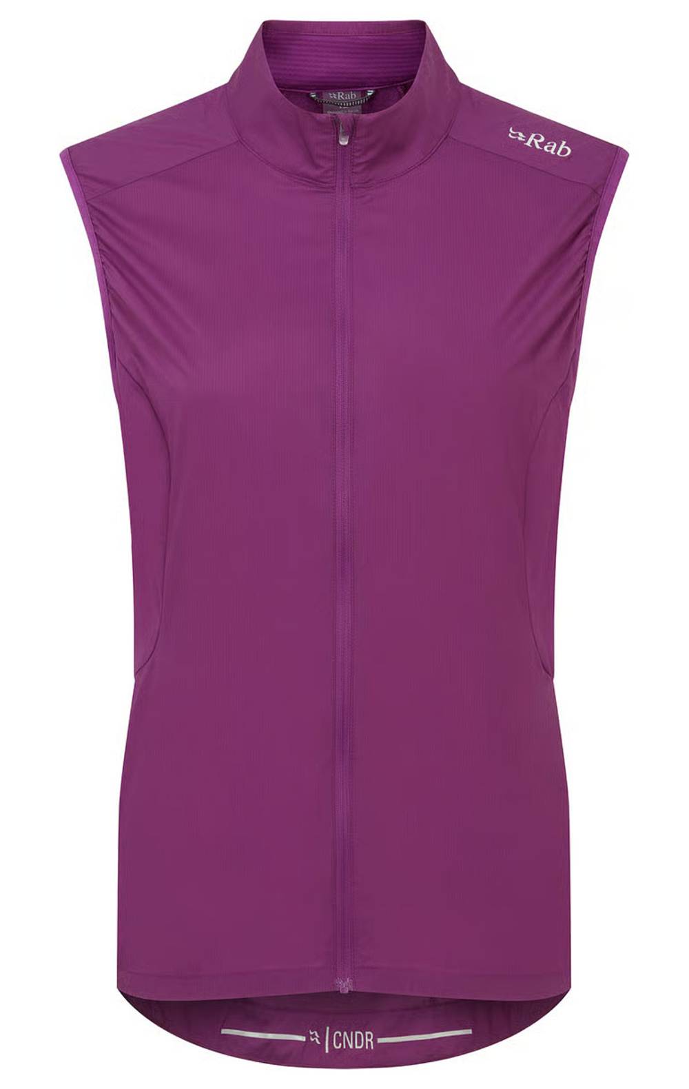 Rab Cinder Windveil Vest Womens in Plum - Image 1 of 2