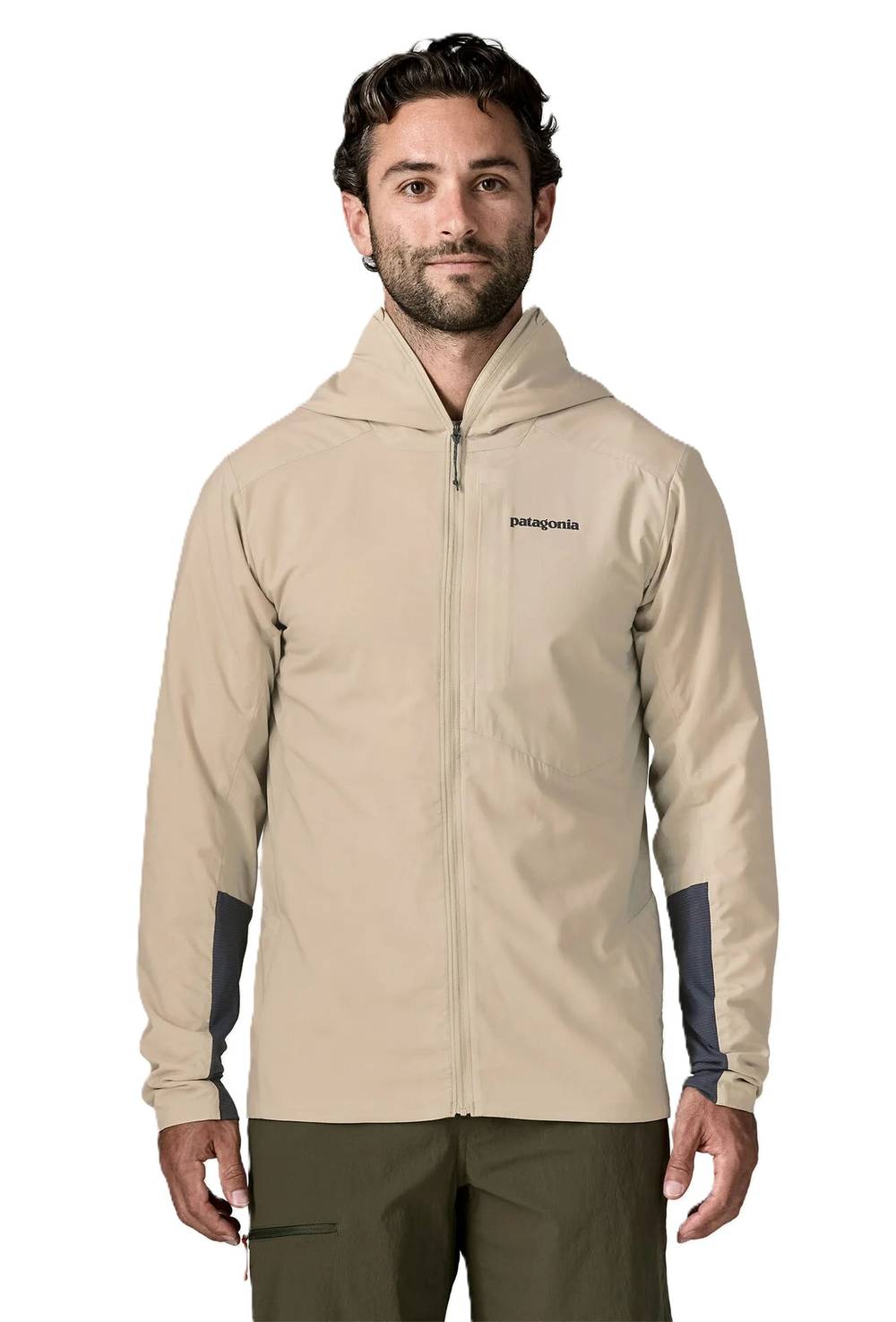 Patagonia Men's Nano-Air Light Hoody in Weathered Stone - Image 2 of 2