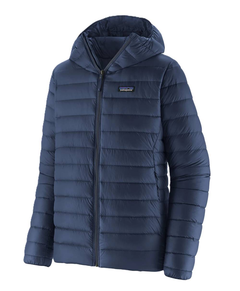 Patagonia Men's Down Sweater Hoody in New Navy - Image 1 of 3