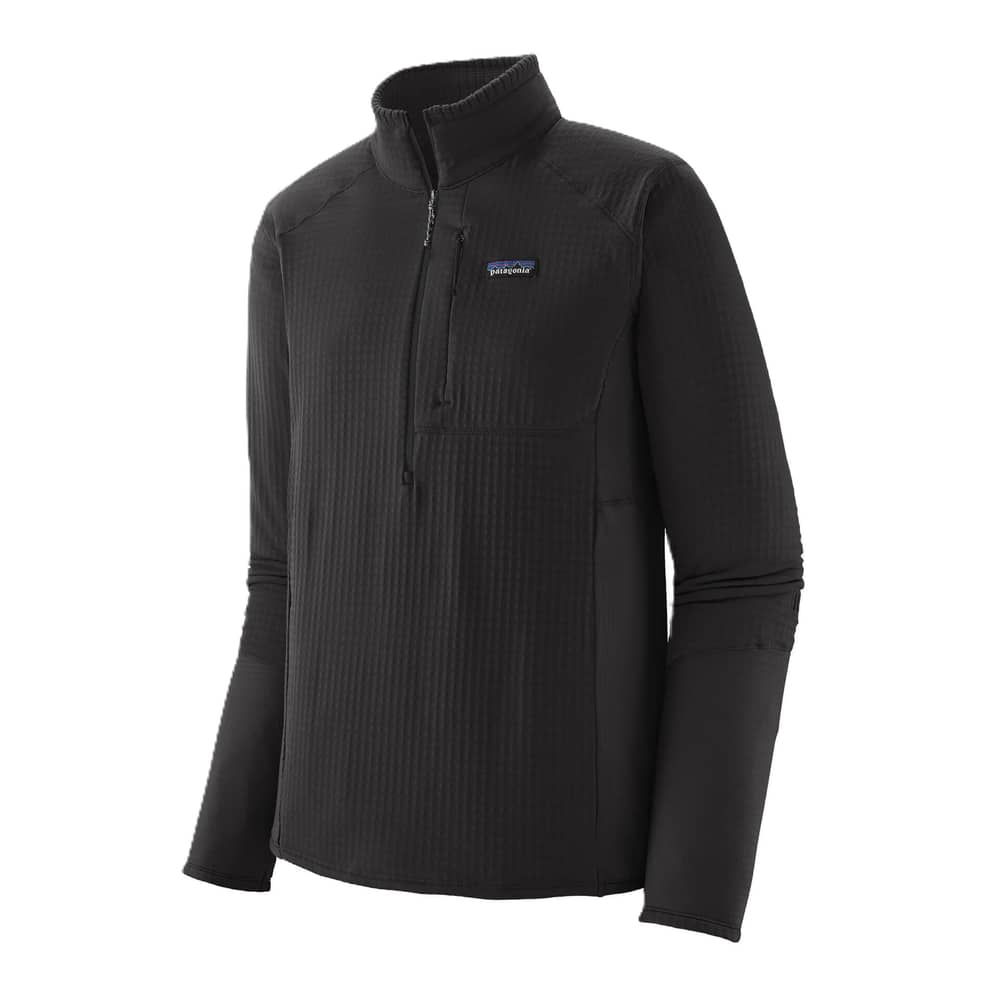 Patagonia Men's R1 Pullover in Black/Black - Image 1 of 2