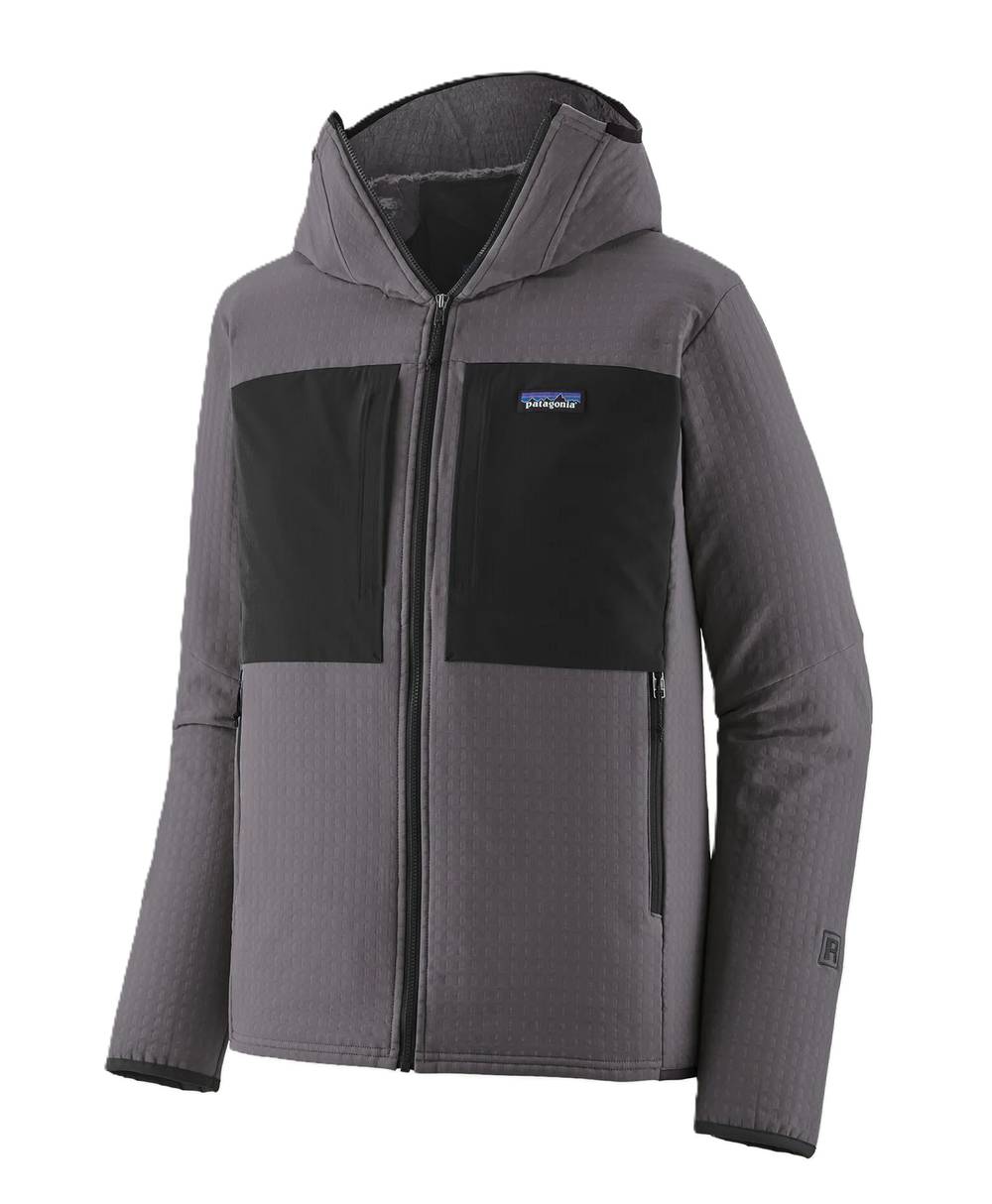 Patagonia Men's R2 TechFace Hoody in May Grey - Image 1 of 2