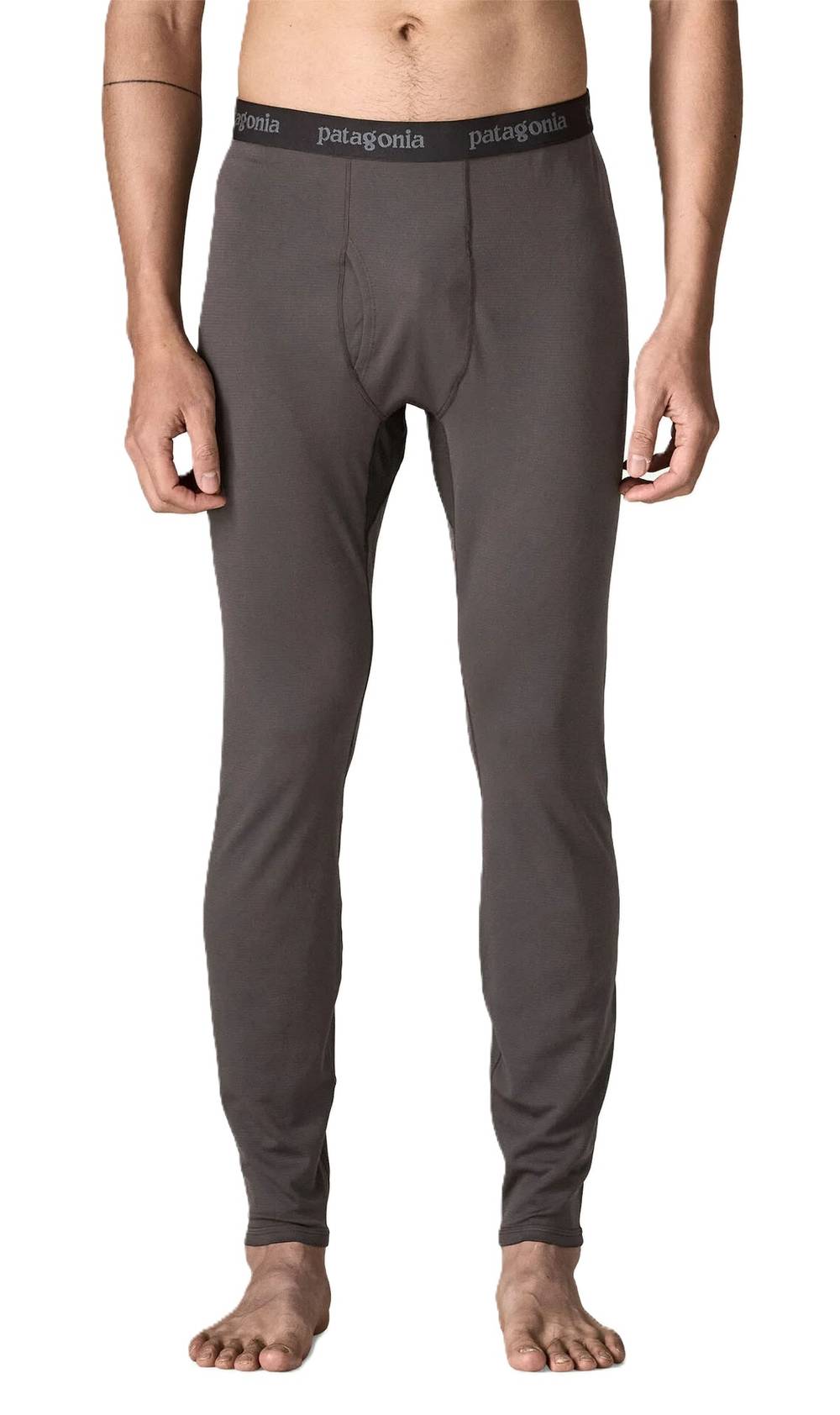 Patagonia Men's Capilene Midweight Bottoms in Ink Black - Image 2 of 3